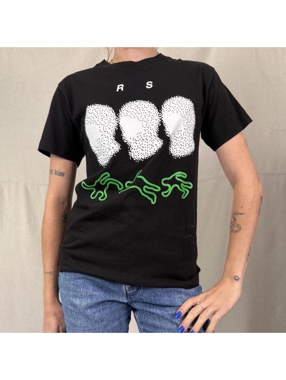 handmade Pixel Heads graphic Tee streetwear